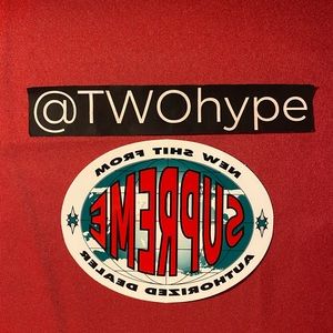 Supreme ‘New Shit’ Sticker (FW19)